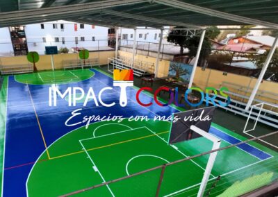 Cancha Colegio San Marcelo La Granja
